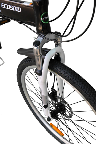 26AF18BL Ecosmo 26" Wheel Lightweight Alloy Folding MTB Bicycle Bike 17.5" 