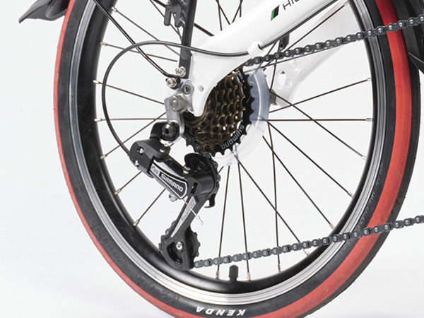 20 inch folding commuter bike wheel