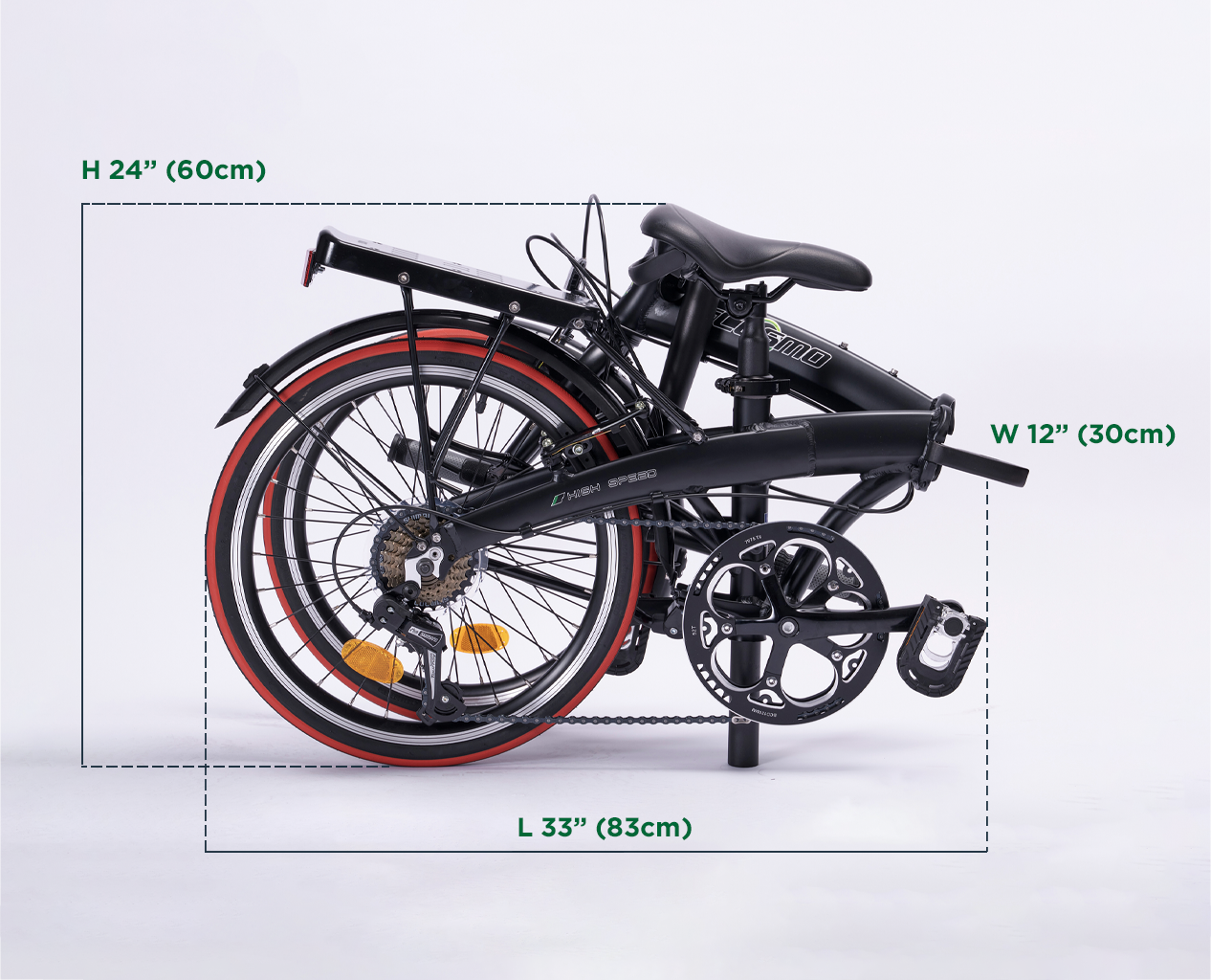 ecosmo folding bike price