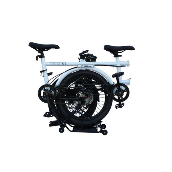 Ecosmo 20″ Wheel New 4-Way Folding Steel Tandem Bike