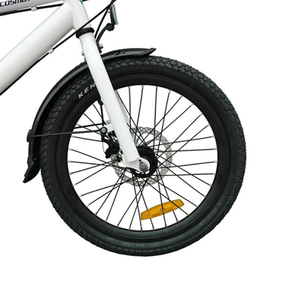 Wheel of Ecosmo 20″ Wheel New 4-Way Folding Steel Tandem Bike